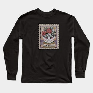 Flowe on the Cat Long Sleeve T-Shirt